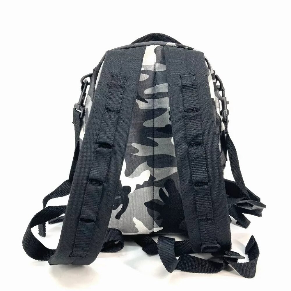 BALENCIAGA 6440312 Camouflage Army Backpack Shoulder Bag 2WAY Backpack - Picture 10 of 14